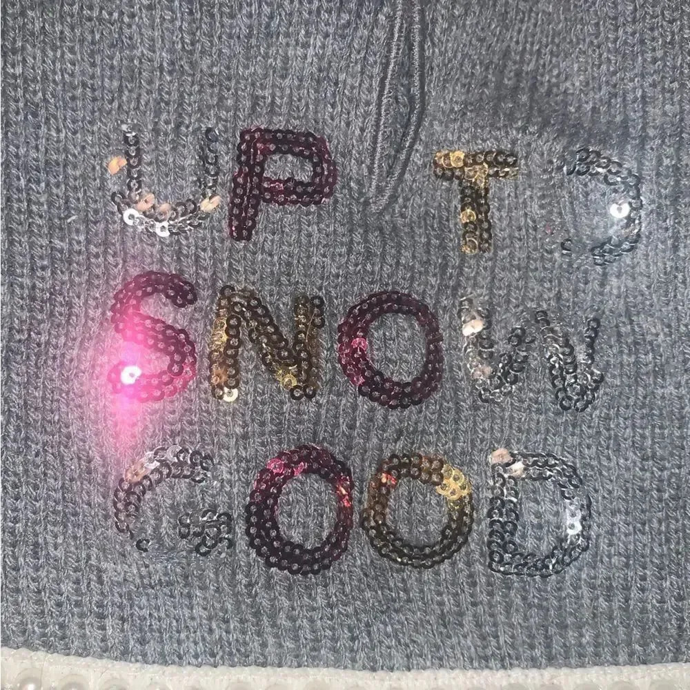 Pearl and sequin sweater knit dress - Picture 2 of 4